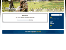 Tablet Screenshot of aozoraschool.avondale.edu.au